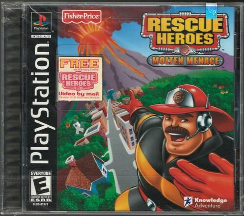 Rescue Heroes Molten Menace - PlayStation