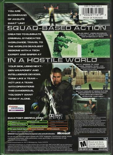 SWAT: Global Strike - Xbox