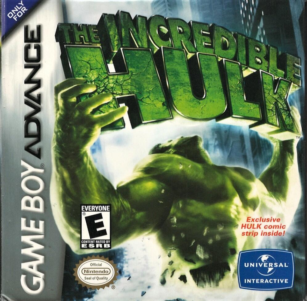 The Incredible Hulk - Game Boy Advance