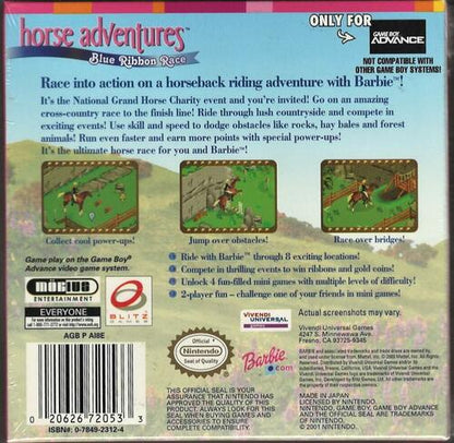 Barbie Horse Adventures: Blue Ribbon Race - Game Boy Advance