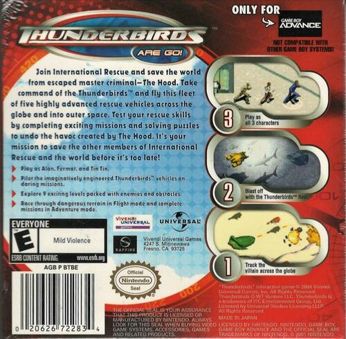 Thunderbirds - Game Boy Advance