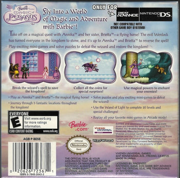 Barbie and the Magic of Pegasus - Game Boy Advance