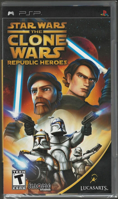 Star Wars the Clone Wars: Republic Heroes - PlayStation Portable