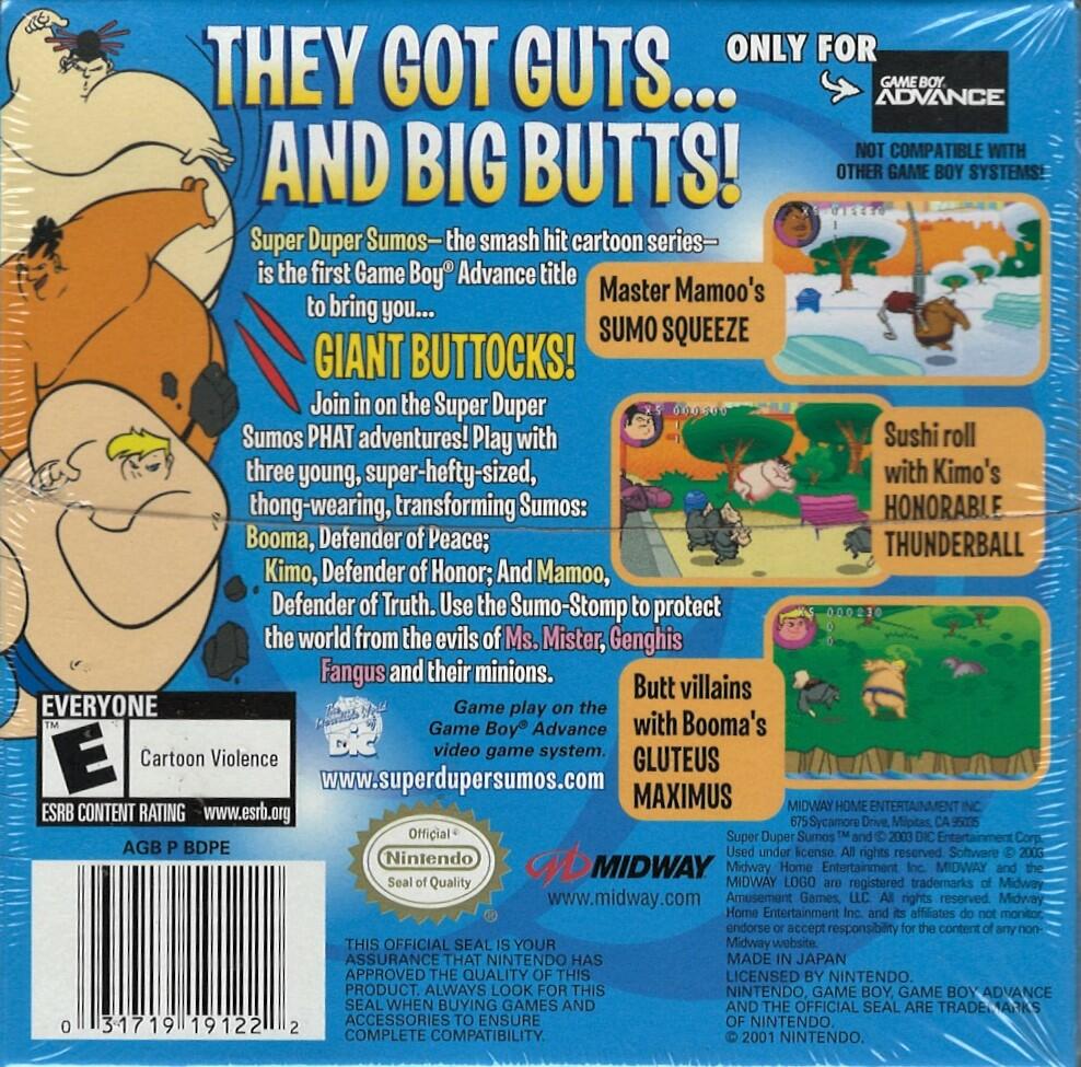Super Duper Sumos - Game Boy Advance