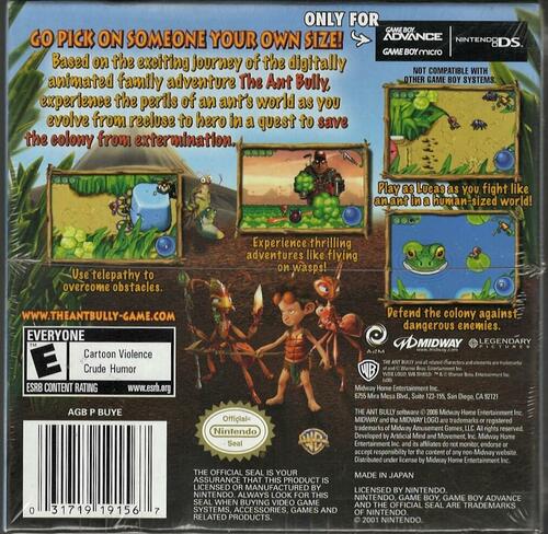 The Ant Bully - Game Boy Advance