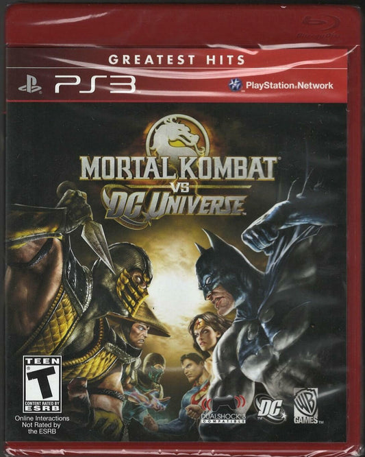 Mortal Kombat vs. DC Universe (Greatest Hits) - PlayStation 3