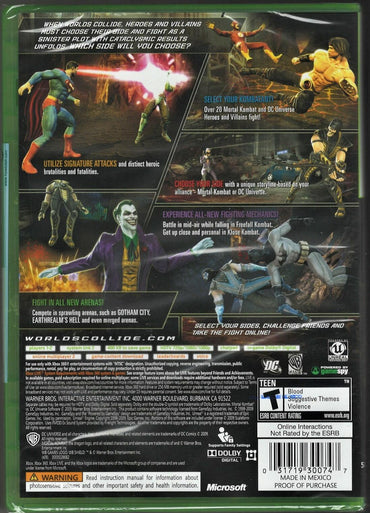 Mortal Kombat vs. DC Universe (Platinum Hits) - Xbox 360