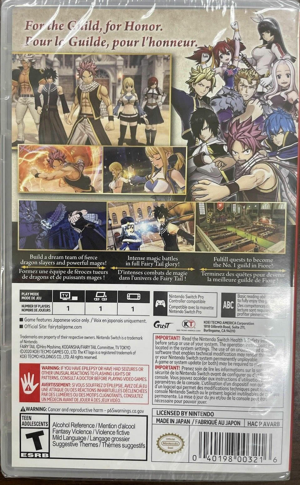 Fairy Tail - Nintendo Switch