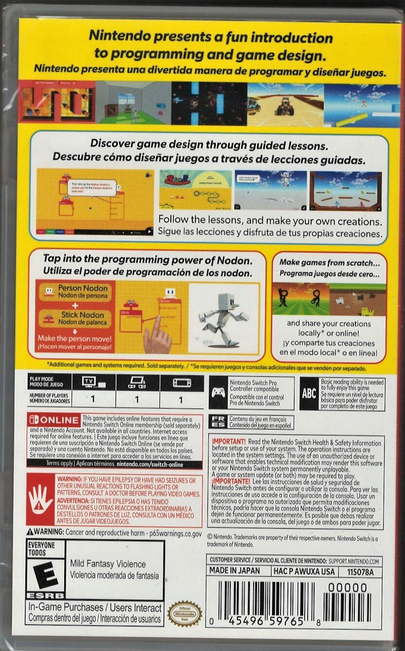 Game Builder Garage - Nintendo Switch