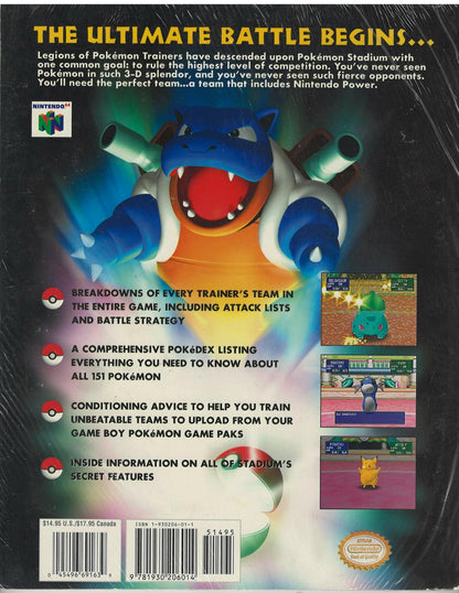 Pokemon Stadium Official Player's Strategy Guide