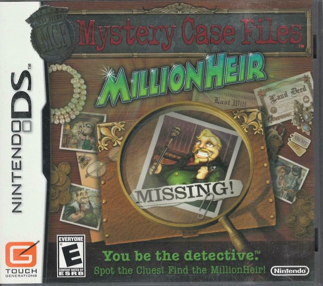 Mystery Case Files: MillionHeir - Nintendo DS