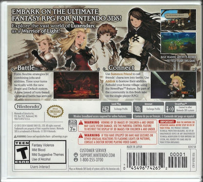 Bravely Default - Nintendo 3DS