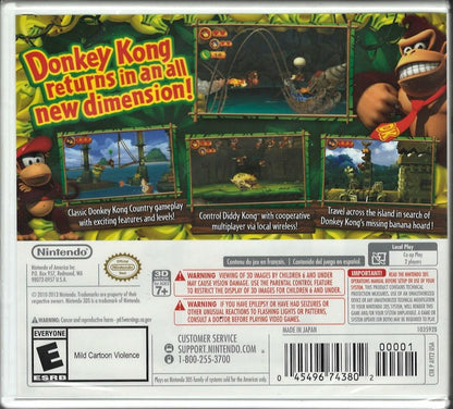 Donkey Kong Country Returns (Nintendo Selects) - Nintendo 3DS