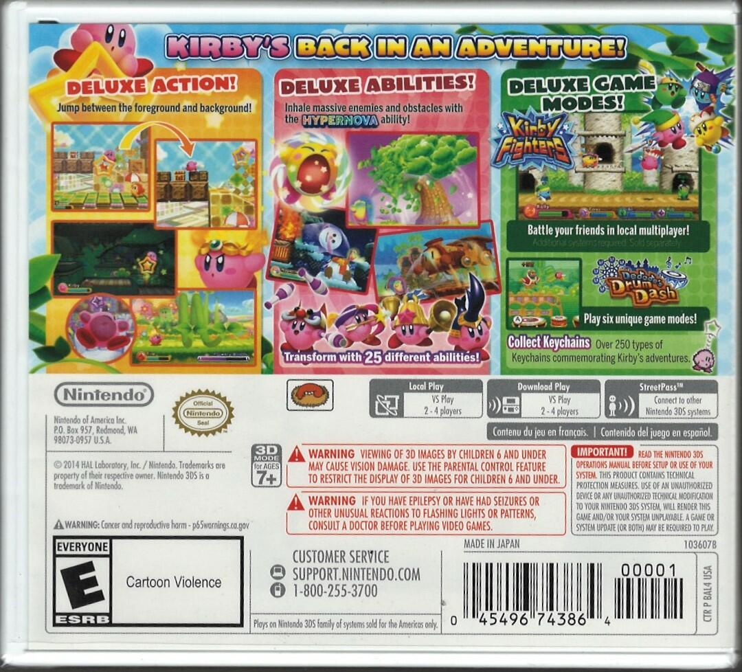 Kirby Triple Deluxe (Nintendo Selects) - Nintendo 3DS