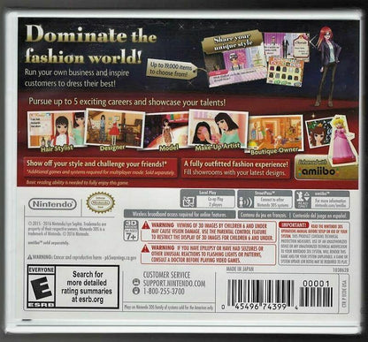 Style Savvy: Fashion Forward - Nintendo 3DS