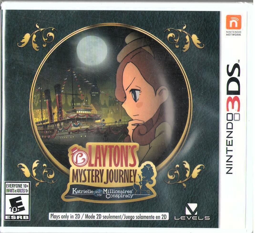 Layton's Mystery Journey: Katrielle and The Millionaire's Conspiracy - Nintendo 3DS