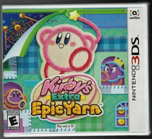 Kirby's Extra Epic Yarn - Nintendo 3DS