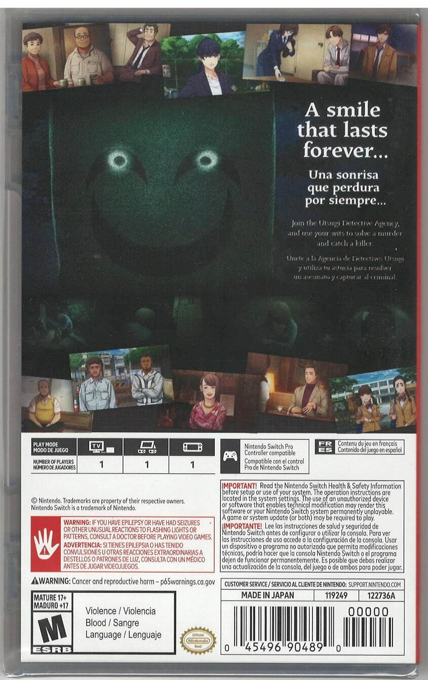 Emio The Smiling Man: Famicom Detective Club for Nintendo Switch