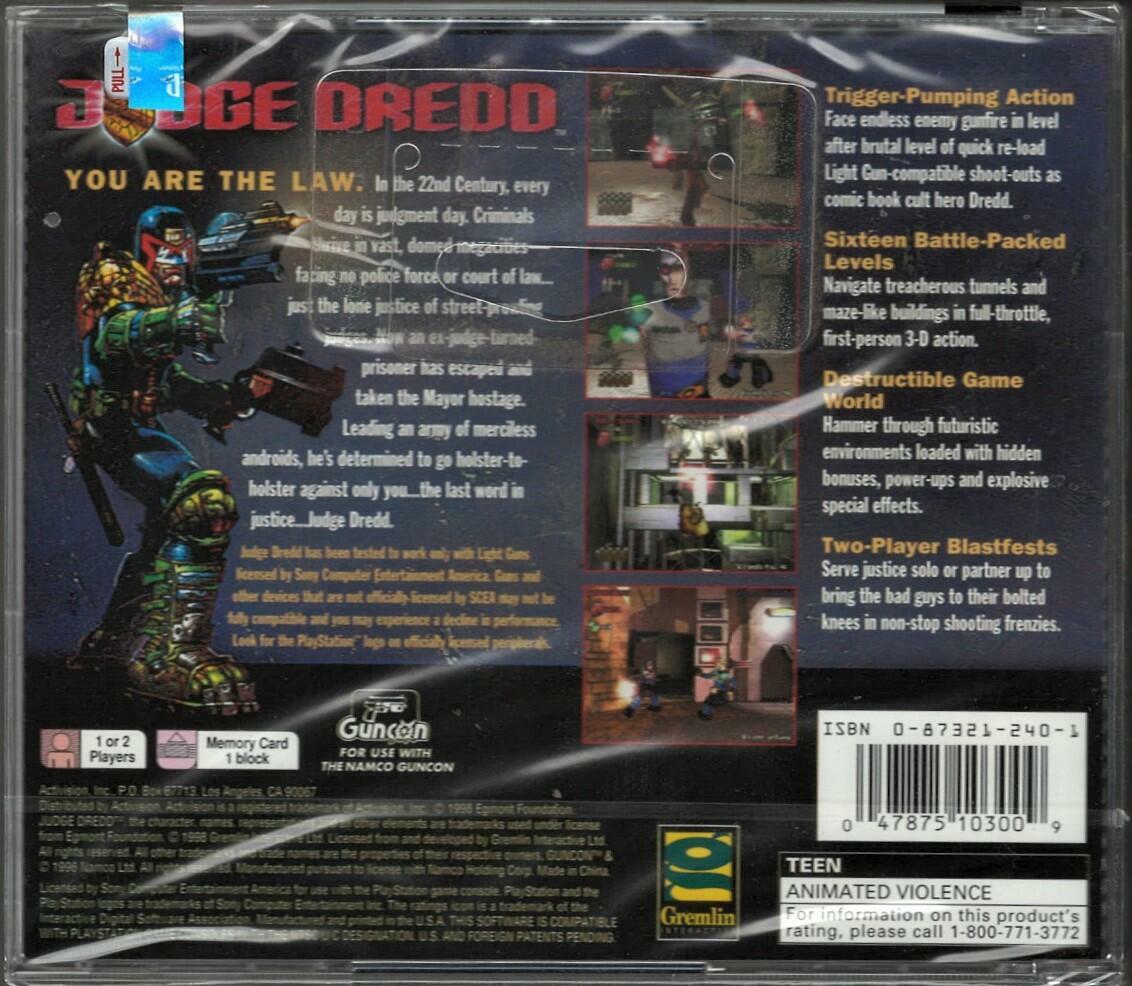 Judge Dredd - PlayStation