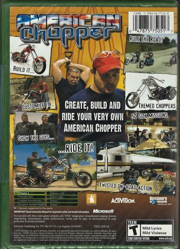 American Chopper: the Game - Xbox