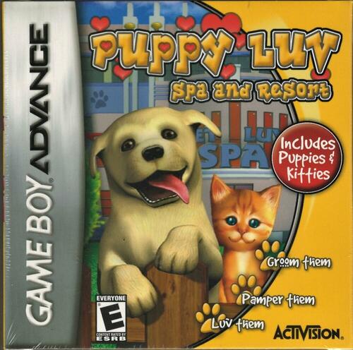 Puppy Luv Spa & Resort Tycoon - Game Boy Advance