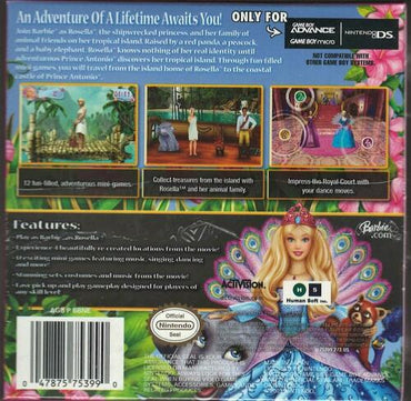 Barbie: Island Princess - Game Boy Advance