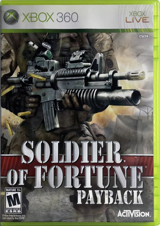 Soldier of Fortune: Payback - Xbox 360