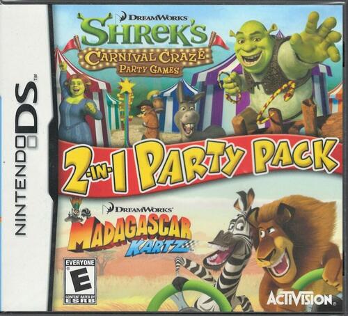 Dreamworks 2-in-1 Party Pack - Nintendo DS