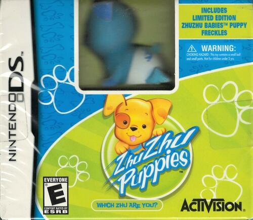 Zhu Zhu Puppies with Exclusive Freckles Zhu Zhu Puppy Toy - Nintendo DS