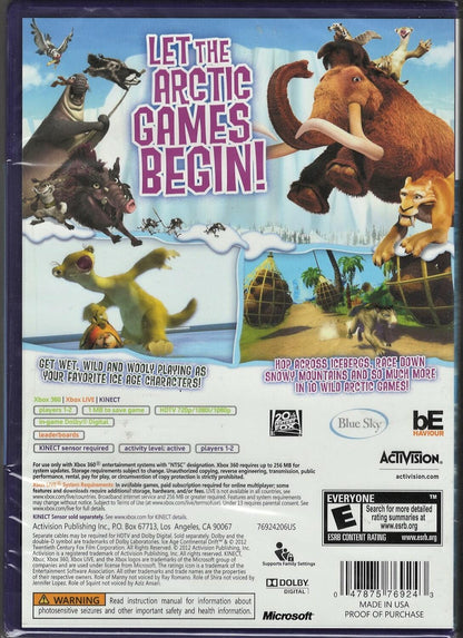 Ice Age: Continental Drift - Xbox 360