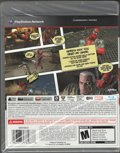 DeadPool - PlayStation 3