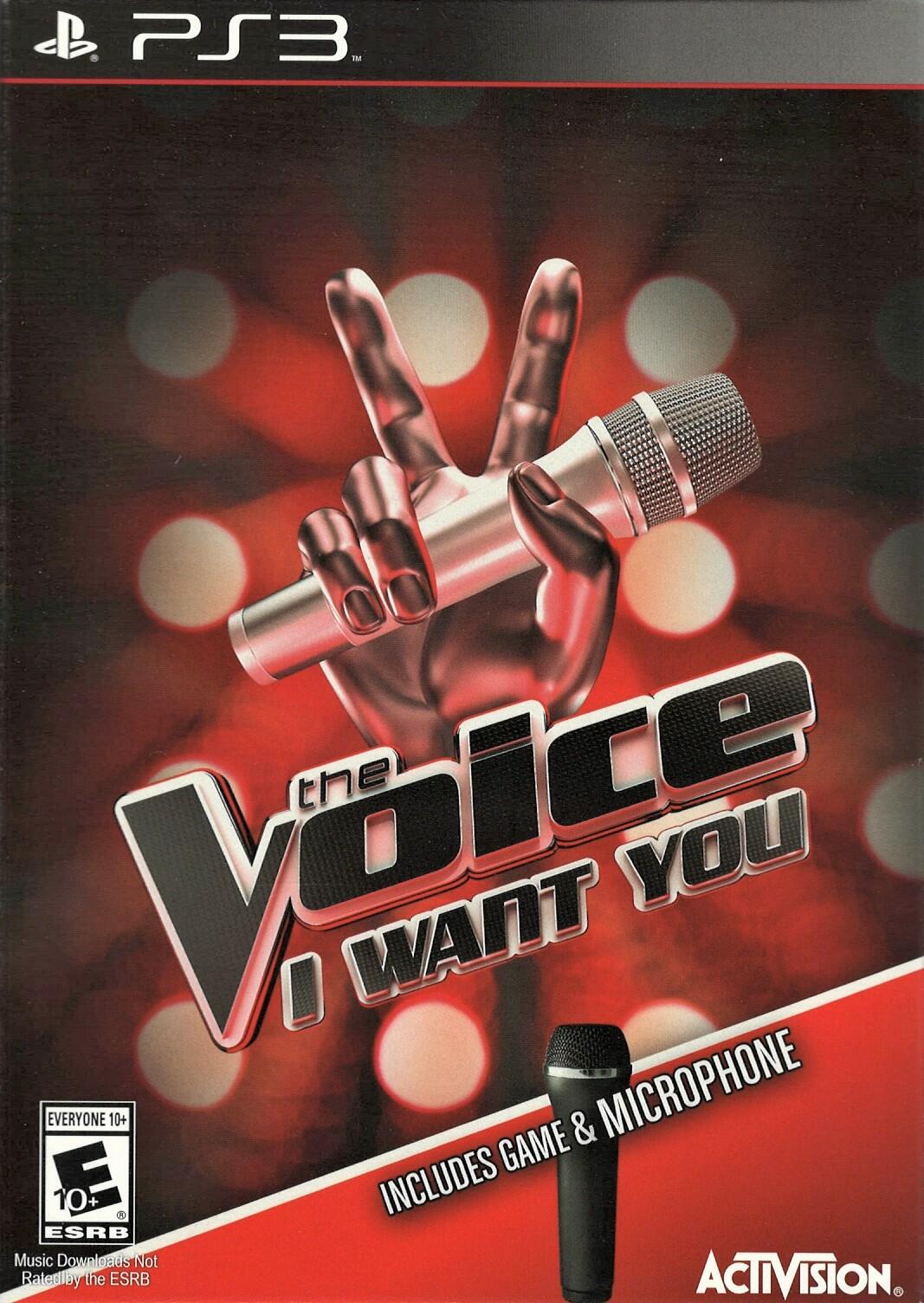 The Voice w/Microphone - PlayStation 3