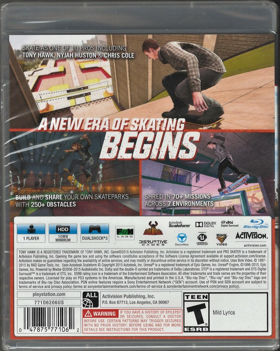 Tony Hawk Pro Skater 5: (Standard Edition) - PlayStation 3