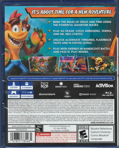 Crash Bandicoot 4: It's About Time - PlayStation 4