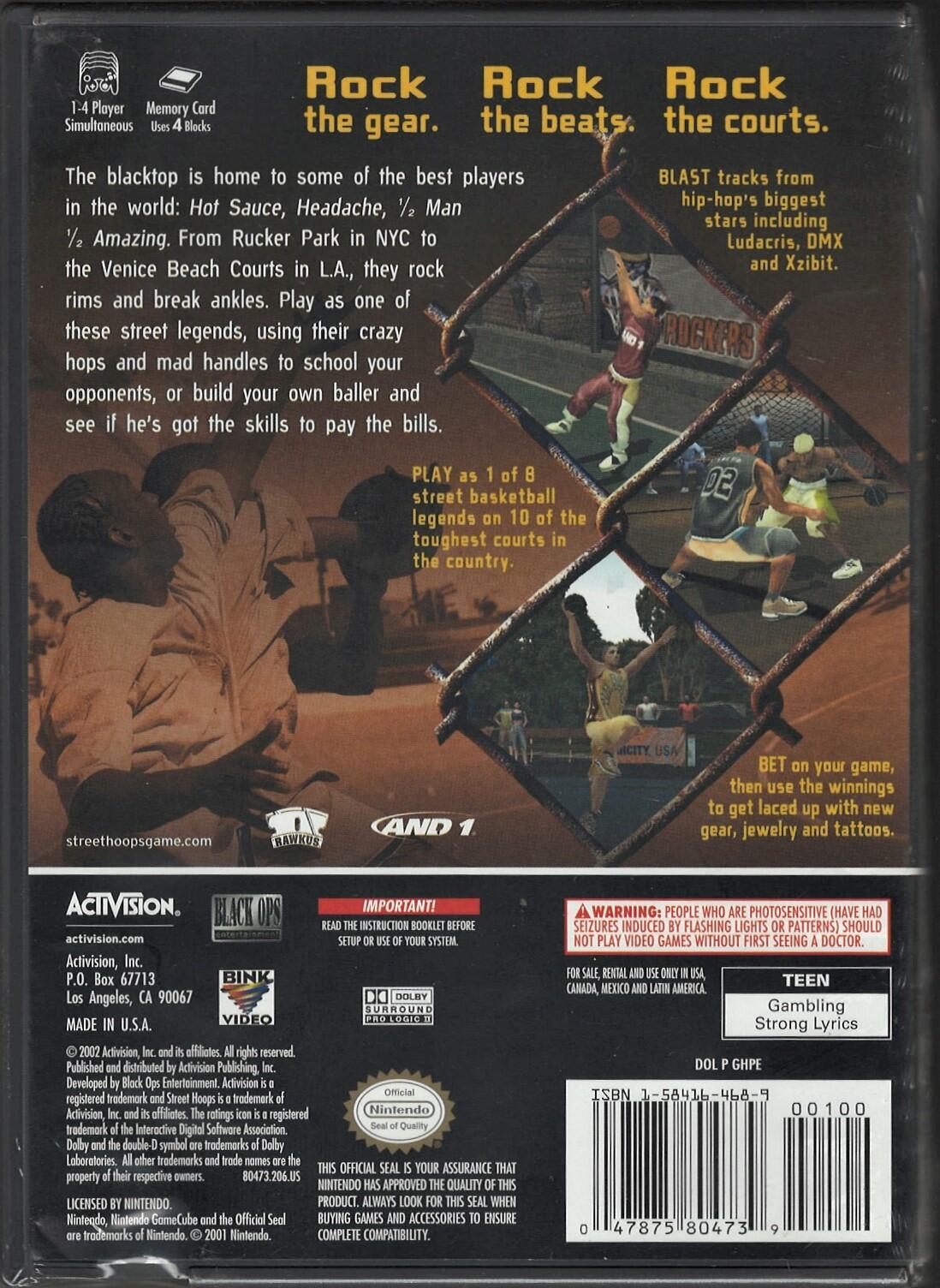 Street Hoops - Nintendo GameCube