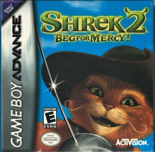 Shrek 2 Gameboy Advanced Shrek 2: Beg for Mercy - Game Boy Advance – DustyGame
