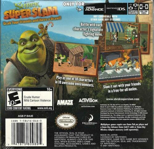 Shrek: Superslam - Game Boy Advance