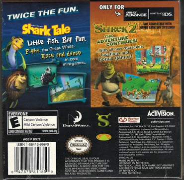 Shrek 2 / Shark Tale Bundle - Game Boy Advance