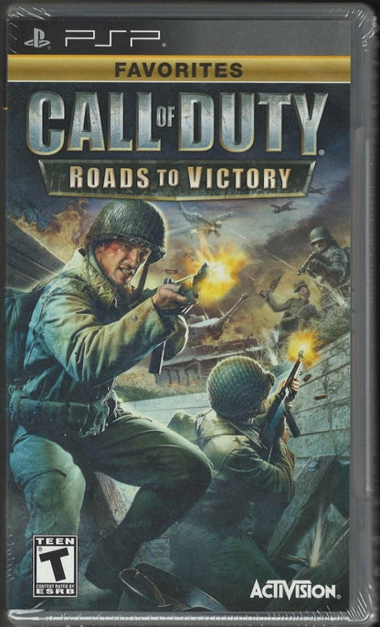 Call Of Duty: Roads To Victory (Favorites) - PlayStation Portable