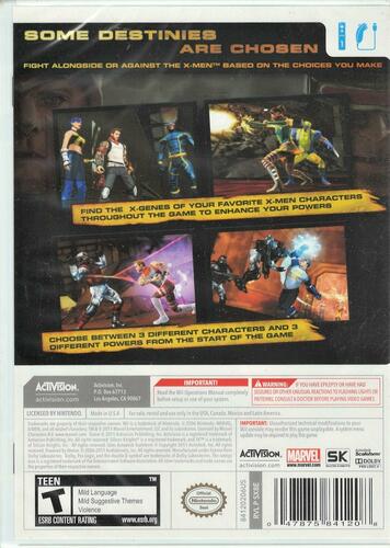 X-Men: Destiny - Nintendo Wii