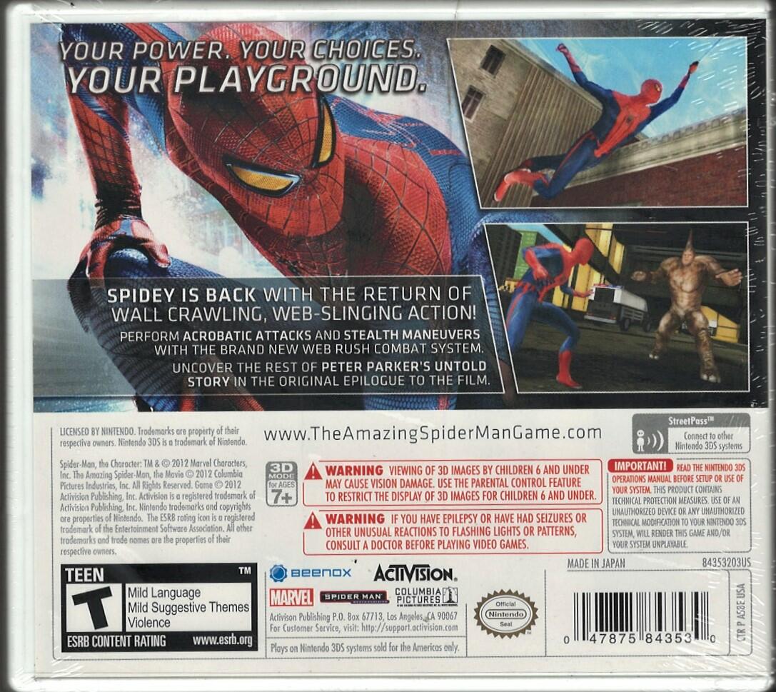 Amazing Spider-Man - Nintendo 3DS