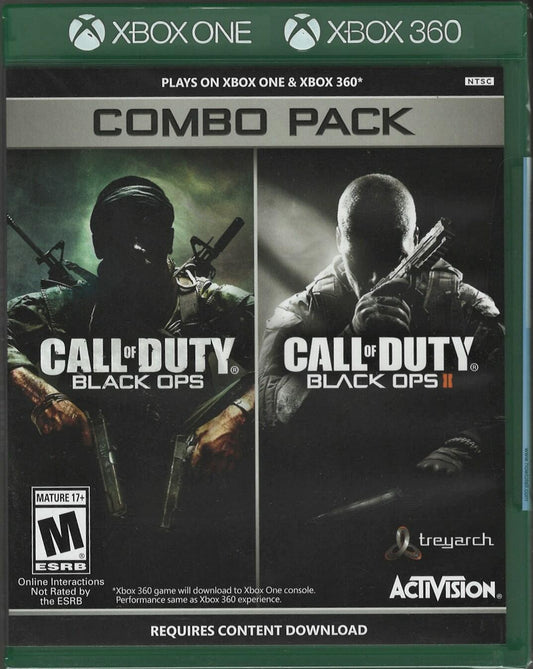 Call of Duty: Black Ops 1 & 2 Combo Pack - Xbox 360/Xbox One