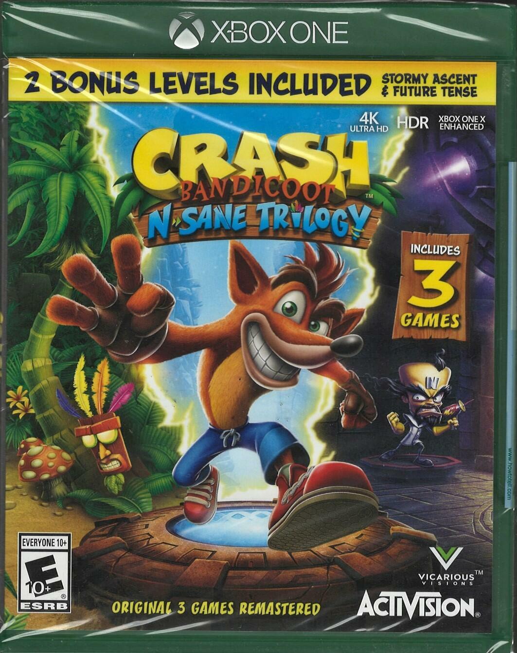 Crash Bandicoot N. Sane Trilogy 2.00 - Xbox One