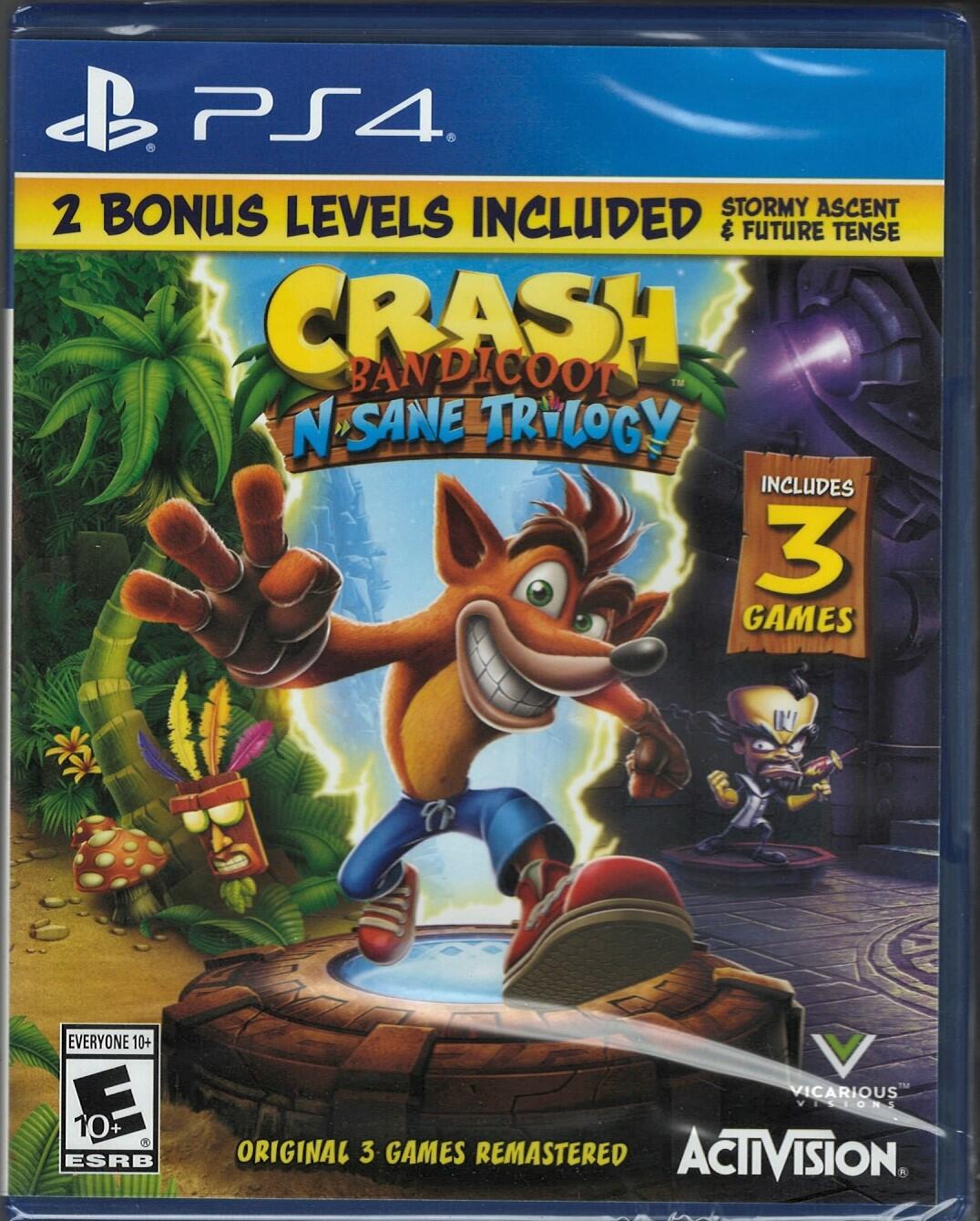 Crash Bandicoot N. Sane Trilogy 2.00 - PlayStation 4