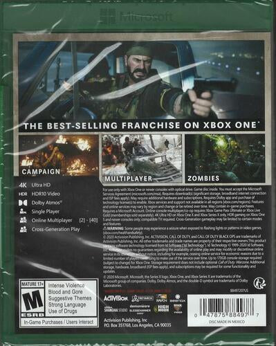 Call of Duty: Black Ops Cold War - Xbox One