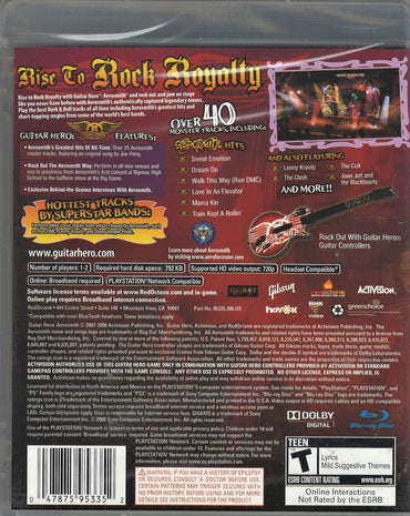 Guitar Hero Aerosmith (Game Only) - PlayStation 3