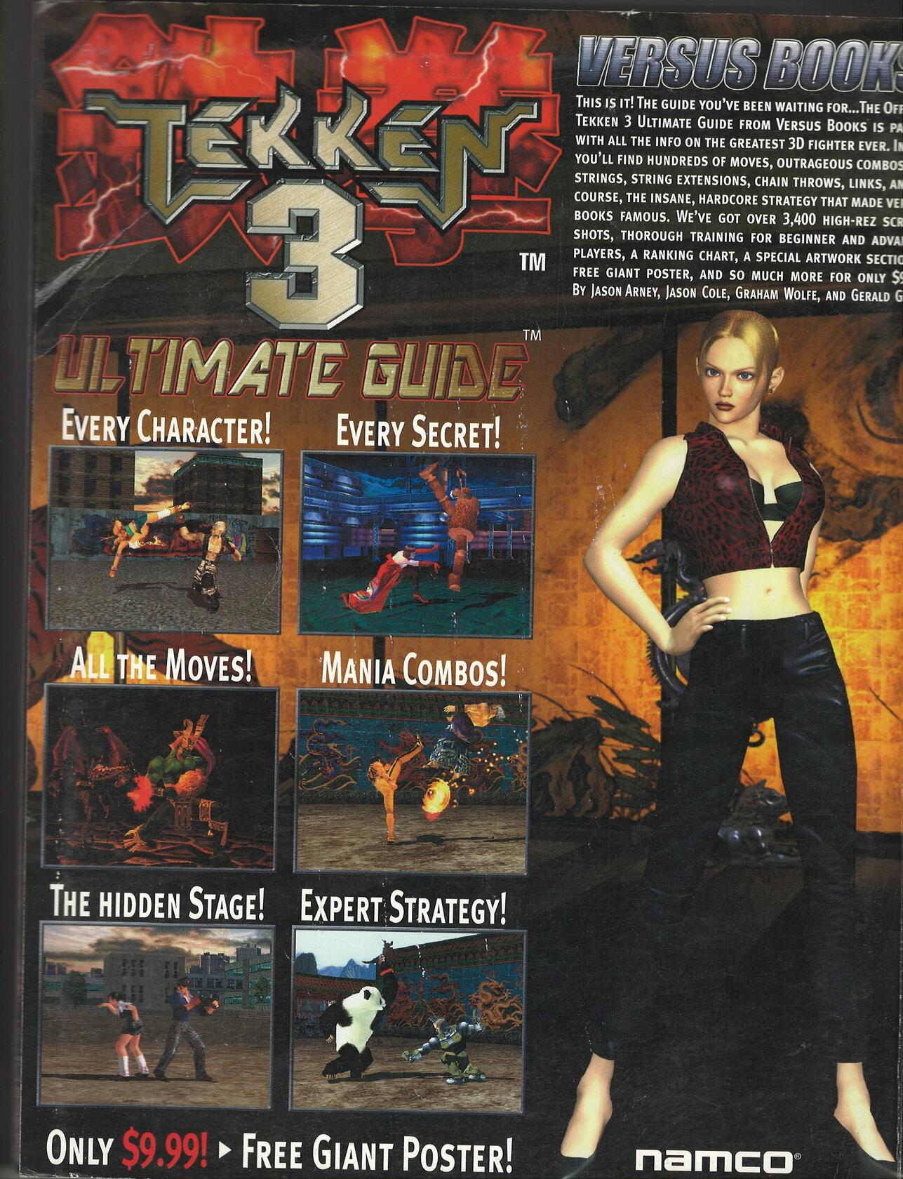 Tekken 3: The Official Ultimate Guide Arcade Edition