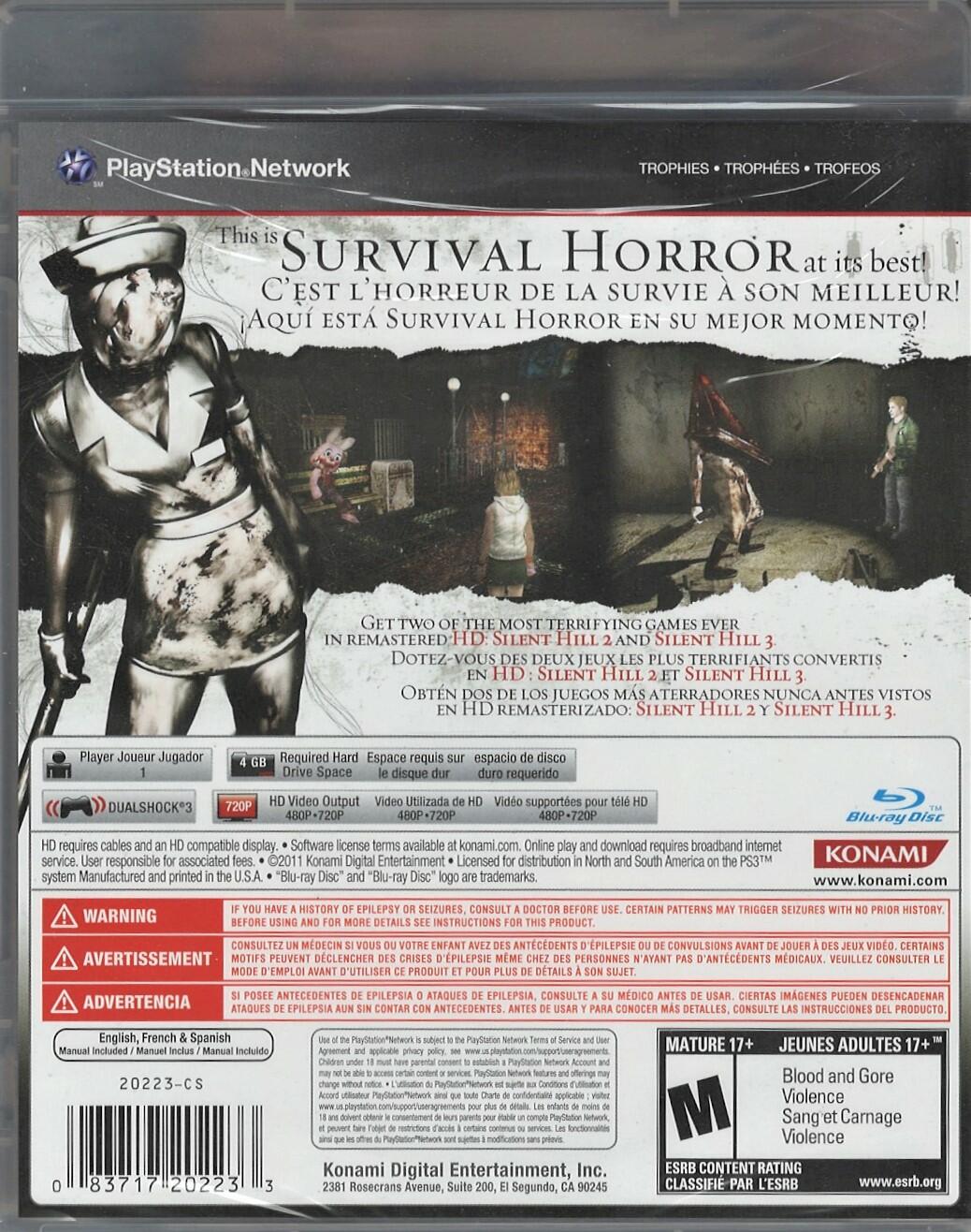 Silent Hill HD Collection - PlayStation 3