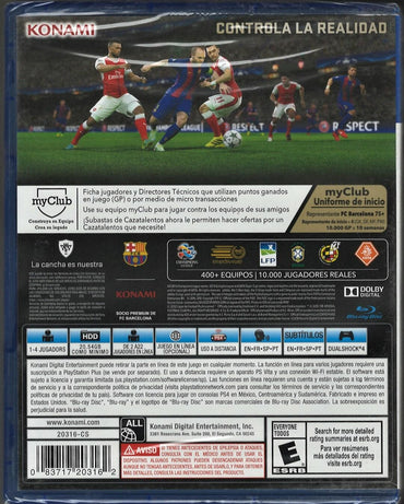 Pro Evolution Soccer 2017 (LATAM) - PlayStation 4