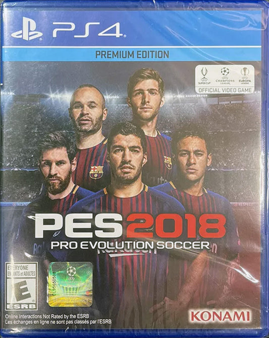 Pro Evolution Soccer 2018 - PlayStation 4